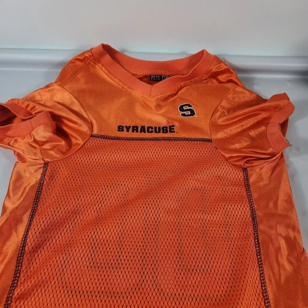 Pets First NCAA Syracuse Orange Dog Jersey: #00 Size XXL